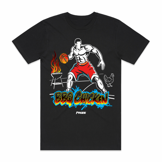"BBQ CHICKEN" Tee - Black