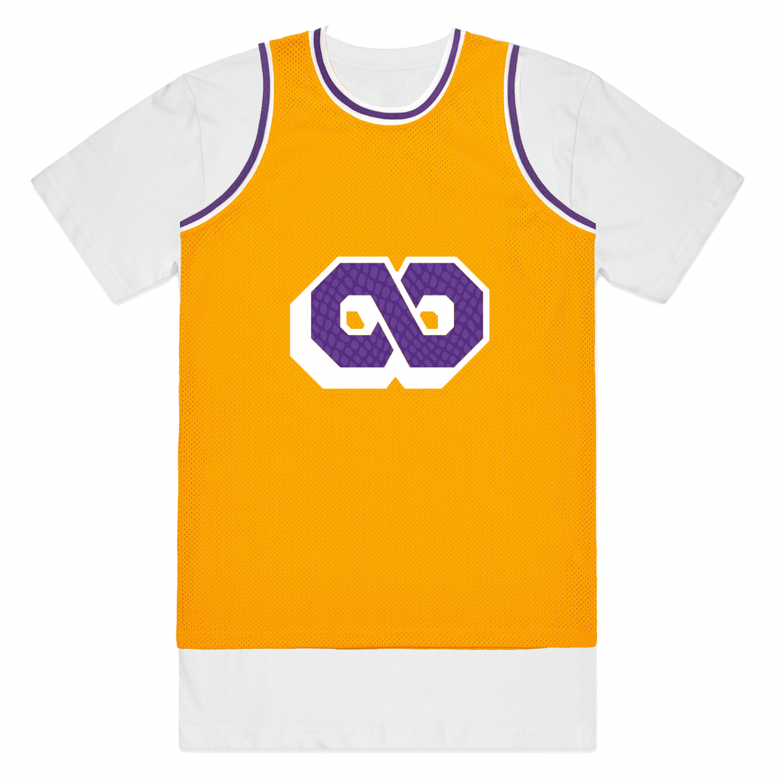 "FOREVER" JERSEY TEE - WHITE