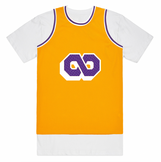 "FOREVER" JERSEY TEE - WHITE